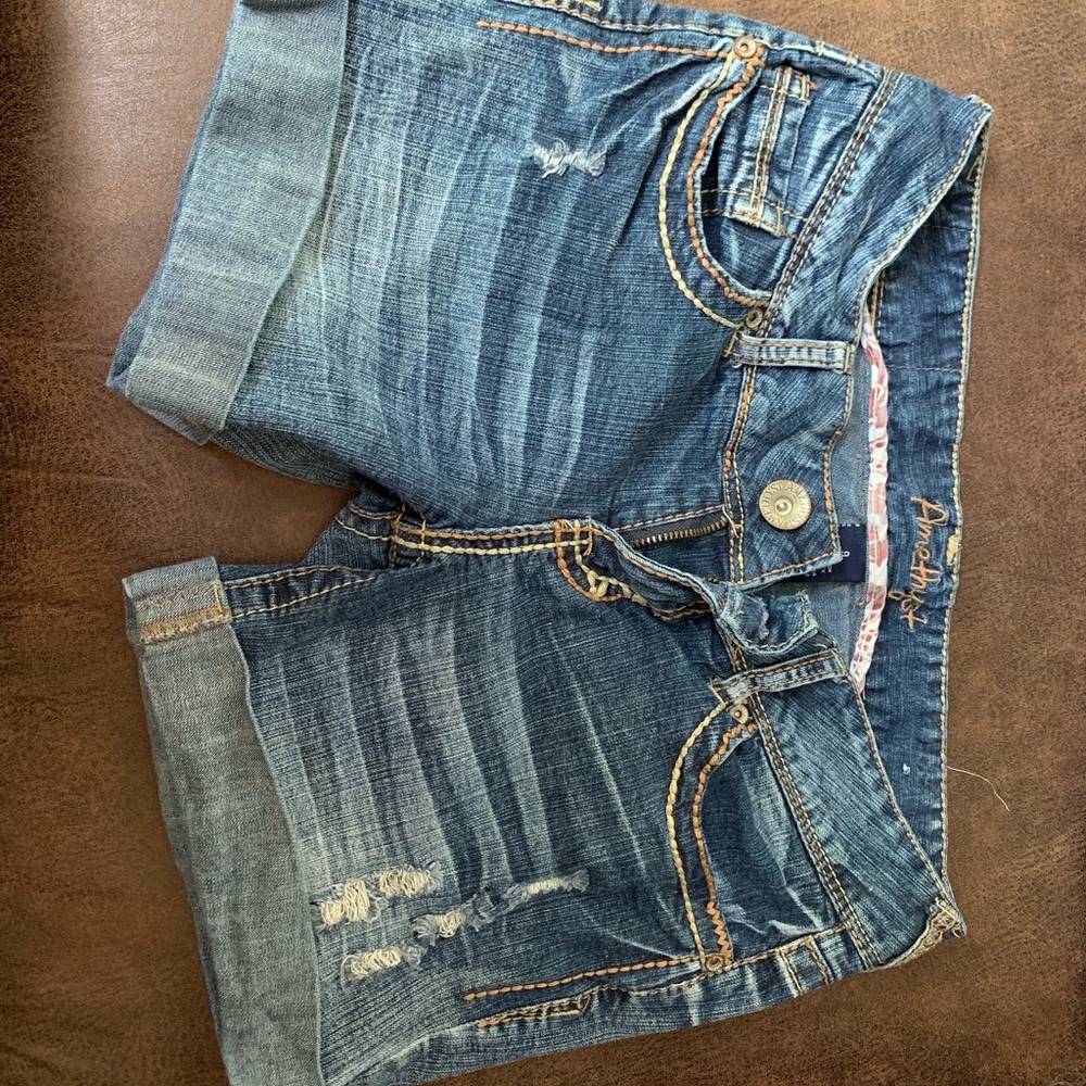 Amethyst shorts.